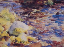 Reflexionen Felsen und Wasser