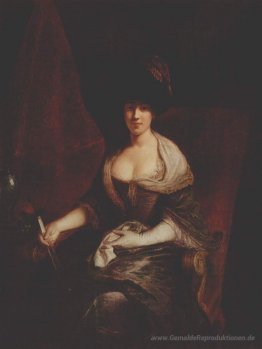Porträt von Maria Susanne Dinglinger, geboren Gutermann