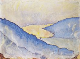 Abendnebel auf dem Thunersee
