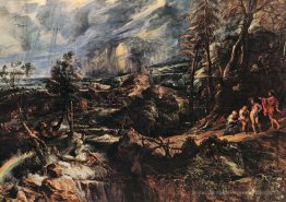 Stürmische Landschaft