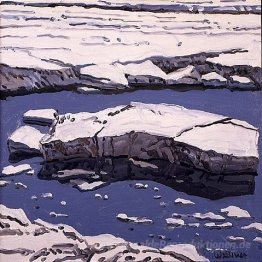 Studie für Eis-Fluss, Allagash