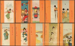 Geisha, orange