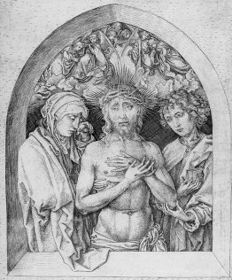 Der Schmerzensmann mit der Jungfrau Maria und St. Johannes der E