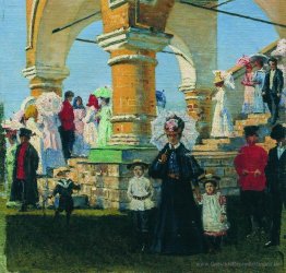 Dreifaltigkeitssonntag. Dorf Kolomna