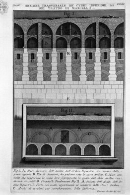 Die römische Altertümer, t. 4, Tafel XXXI. Abschnitt einer der K