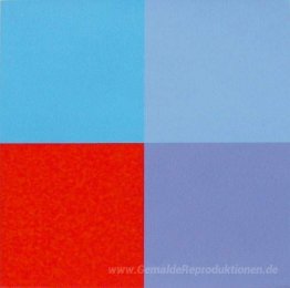 Un rouge trois bleus
