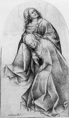 Maria und Johannes (Maria und Johannes am Fuß des Kreuzes)