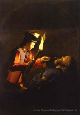 Die Entdeckung des Körpers von St. Alexis
