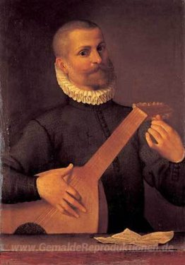 Portrait eines Lauten (Portrait des Musikers Orazio Bassani)
