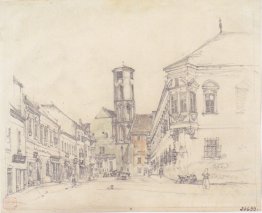 Die Pfarrkirche in Ofen