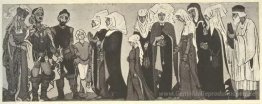 Sketches of Kostüme für "Schwester Beatrice"
