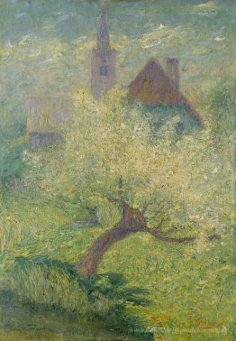 Blühender Apfelbaum