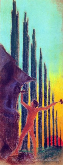 Studie für die vitrage