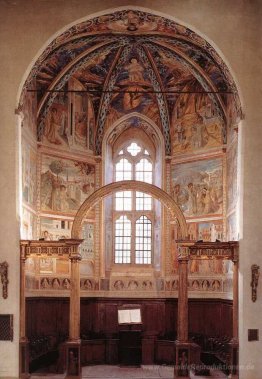 Blick auf die Hauptapsiskapelle