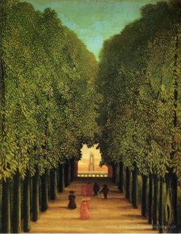 Gasse im Park von Saint Cloud