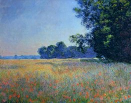 Hafer und Mohnblumen-Feld, Giverny