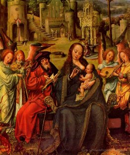 Heilige Familie mit St. Katharina und St. Barbara