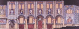 Heilig Geist Kirche in Düsseldorf, Entwurf für die linke Seitenw