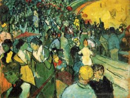Die Zuschauer in der Arena bei Arles