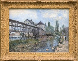 Watermill in der Nähe von Moret durch Alfred Sisley