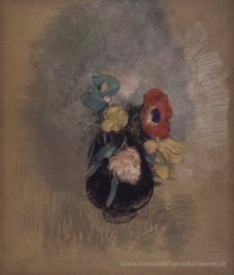 Anemonen und Tulpen