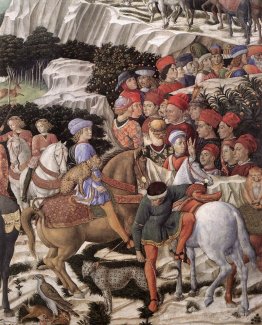 Prozession der Magus Caspar (Detail)