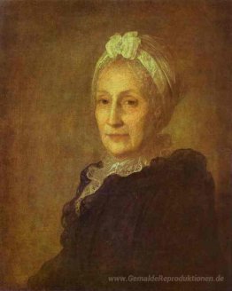 Porträt von Anna Jurjewna Kvashnina-Samarina