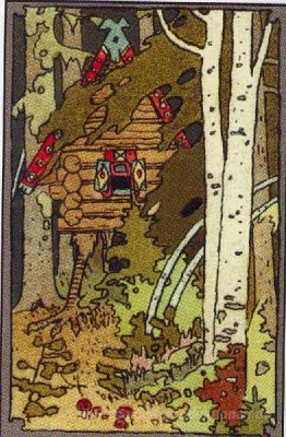 Illustration für die vordere Abdeckung des Buches in der Reihe "