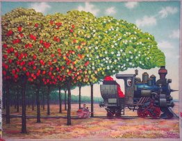 Erdbeeren Bahn