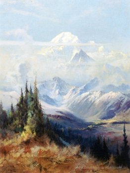 Mount McKinley im Nebel