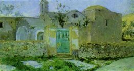 Capri. Eingang zum Kloster.