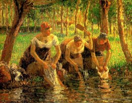 Laundring Frauen. Eragny sur Eptes