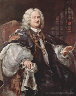 Portrait Bischofs Benjamin Hoadly