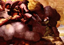 Moses, der die Tabletten des Gesetzes (Ausschnitt)