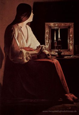 Reue Magdalene, auch genannt Magdalena und zwei Flammen