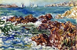 Rocky Cove mit Dorf