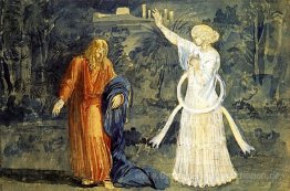 Christ in Gethsemane. Der Engel.