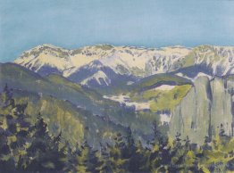 Landschaft in Semmering