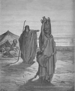 Ausweisung von Ishmael und seine Mutter