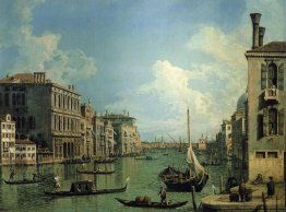 Grand Canal Nethe Campo San Vio, mit Blick auf die Kirche von Sa