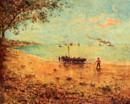 Ein Strand in der Normandie