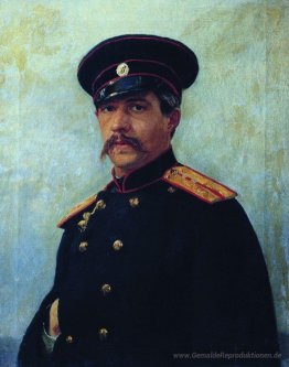 Portrait eines Militär-Ingenieur, Kapitän A. Shevtsov, der Brude
