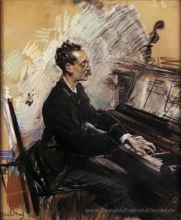 Der Pianist A. Rey Colaco