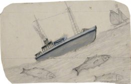Grau Steamboat, Großsegler und Drei Fische mit den Zähnen