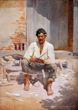 Caipira Chopping Tobacco (Skizze)