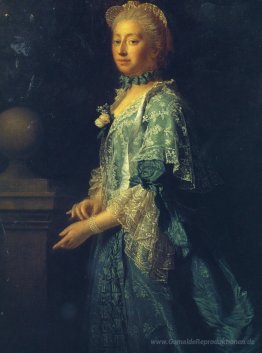 Porträt von Augusta von Sachsen Gotha, Prinzessin von Wales