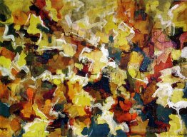 Abstrakten Expressionismus Autumn Sky