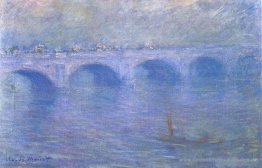 Waterloo-Brücke im Nebel