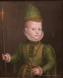 Portrait eines Jungen am spanischen Hof