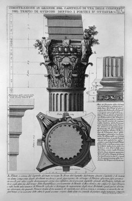 Die römische Altertümer, t. 4, Tafel XLV. Vista der großen Haupt